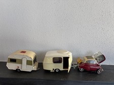 Spielzeug, Sammler Wagen, Eriba Puck, Hymer Farzeugbau Wohnanhänger, BMW Isetta