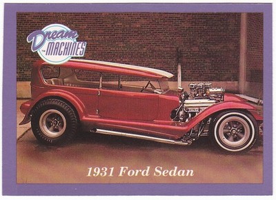 Dave Syuckey's Lil Coffin '31 Ford Custom Show Car Vintage Trading Card