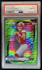 2024 Panini Prizm Jayden Daniels RC Neon Green Pulsar #347 Commanders PSA 10