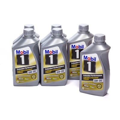 MOBIL 1 5w20 EP Oil Case 6x1Qt Bottles Dexos- 102989