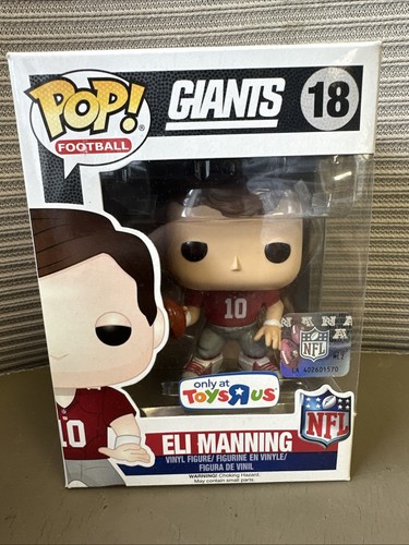 Eli Manning Funko POP! NFL #18 New York Giants Toys R Us Exclusive Throwback