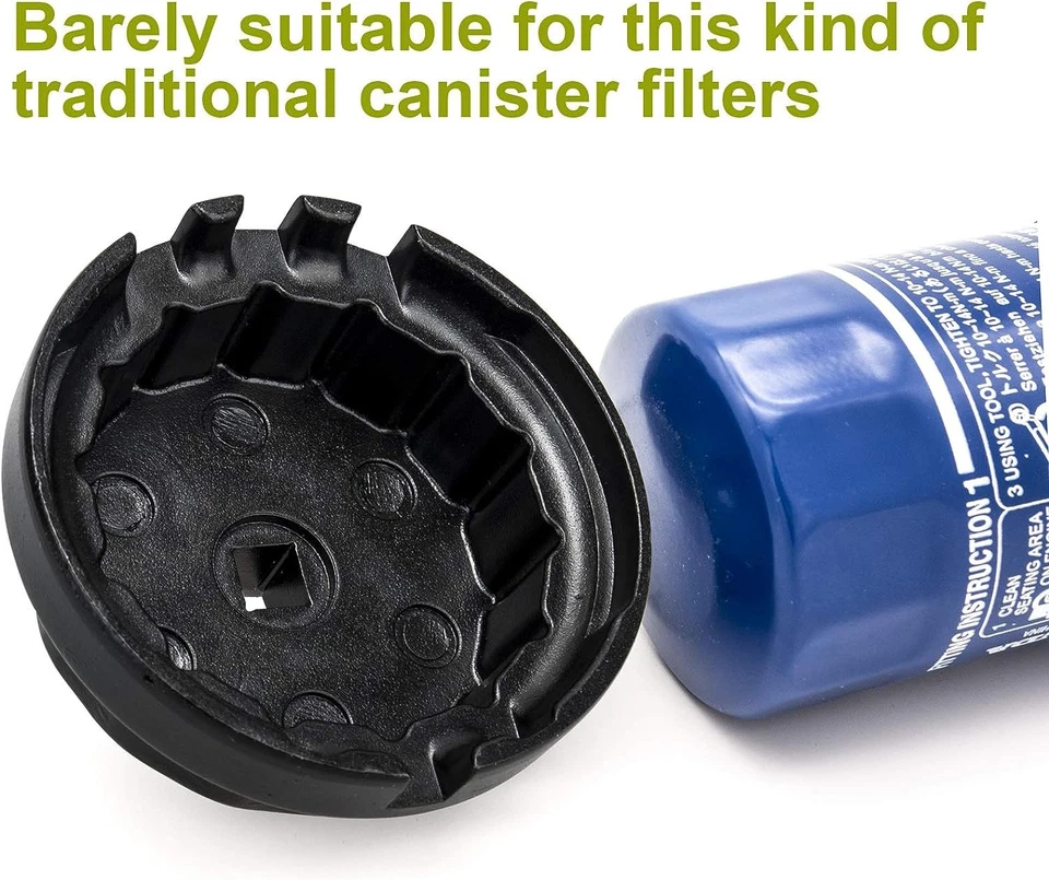 Llave de filtro de aceite, herramienta de drenaje universal y paquete de herramientas de embudo para Toyota Lexus Foto 3 de 4