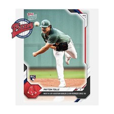 Payton Tolle RC Red Sox 2026 MLB Topps NOW Ca...
