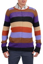 Prada "Ruggine" Men's Multi-Color 100 Cashmere Sweater US XS S M L