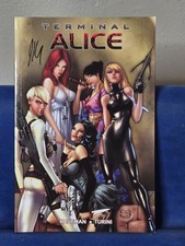 Terminal Alice TPB, Zenescope, Signed Jeff Kaufman, Alex, Laura, Ilena Graphic