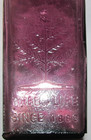 Vintage Embossed Straubhullers Elixir -Tree Of Life Purple Medical Bottle Taiwan — photo 3