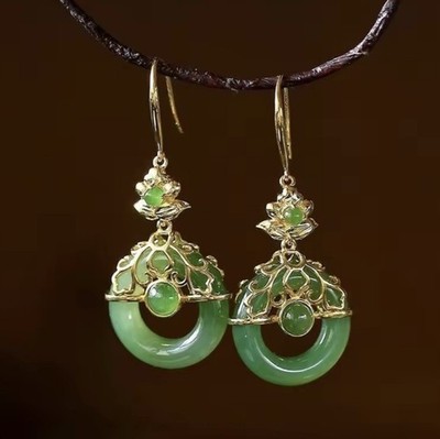 Ohrringe Vintage Orientalischer Stil Retro für Damen 