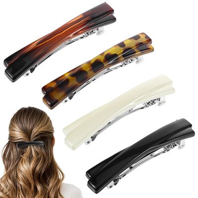Kleine französische Haarspangen Damen für feines Haar, langlebig, vielseitig