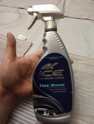 Turtle Wax ICE Spray Detailer Premium Care Tire Shine 22oz - NEW