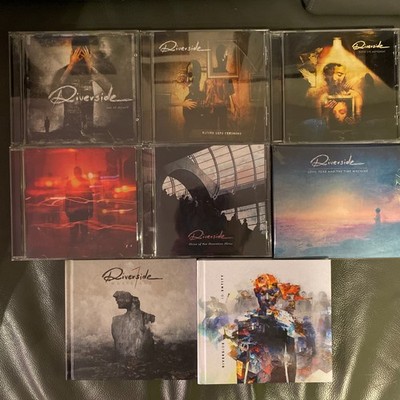 Riverside complete 8x CD studio discography - Prog Rock / Metal + T-SHIRT BONUS
