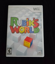 Rubik's World (Nintendo Wii, 2008) w/Manual