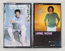 Lot of 2 LIONEL RICHIE Cassette Tapes "Can't Slow Down"  "Lionel Richie"