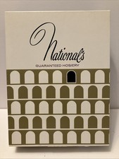 Vintage National  s Guaranteed Hosiery 5 Pair Non Run Panty Hose Size R 43 Mist