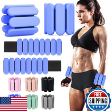 Adjustable Ankle Wrist Weights Set for Walking Running Strength Training, 1 Pair