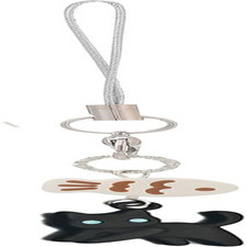 Black Cat Phone Charm Cute Kawaii Cat Fish Phone Bag Charm Accessories