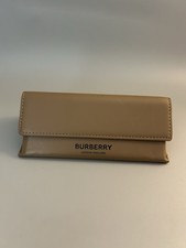 Burberry London England Sunglasses Glasses Protective Case and Sleeve Tan