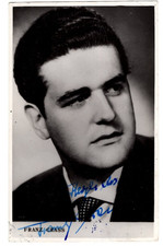 Franz Crass Signed Photo / Autograph Opera Singer