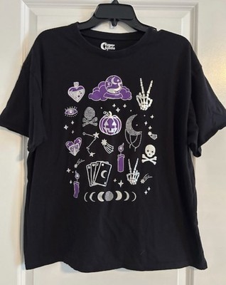 Teen Girl Sugar & Jade XL 16/18 Children s Place Halloween Black Tshirt
