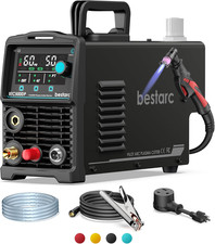 50A Plasma Cutter Machine 110/220V Dual Voltage, 1/2'' Clean Cut 3/4 Inch Max Cu