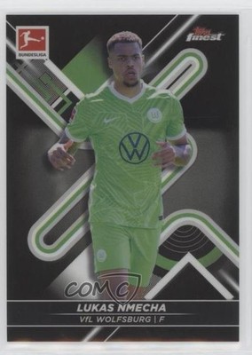 2021 Topps Finest Bundesliga Black Refractor 120/199 Lukas Nmecha Rookie RC 16k2