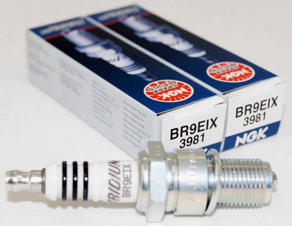 2PK Genuine NGK 3981Iridium Spark PlugBR9EIX