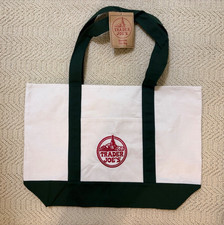 NEW LIMITED HOLIDAY EDITION GREEN GENUINE Trader Joe  s Reusable Tote Bag Size L
