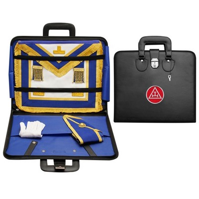 MASONS & REENACTMENT HUB Royal Arch Apron Case   Triple Tau Machine Embroider...