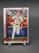 2025 Topps Chrome #112 Tyler Stephenson Refractors