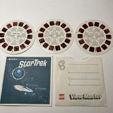 View Master B499, Star Trek - Omega Glory, GAF Version A, 3 Reel Set w/Booklet