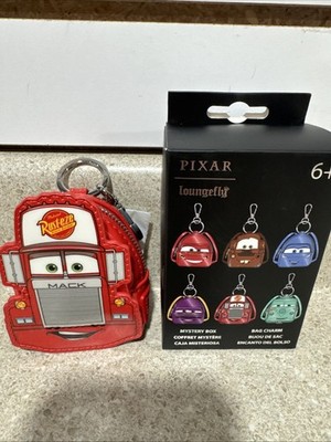 Loungefly Disney Cars MAC Mini Backpack Bag Charm Keychain