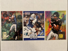 Andre Rison | Lot of 3 Football Cards | Atlanta Falcons | Fleer & Pro Set