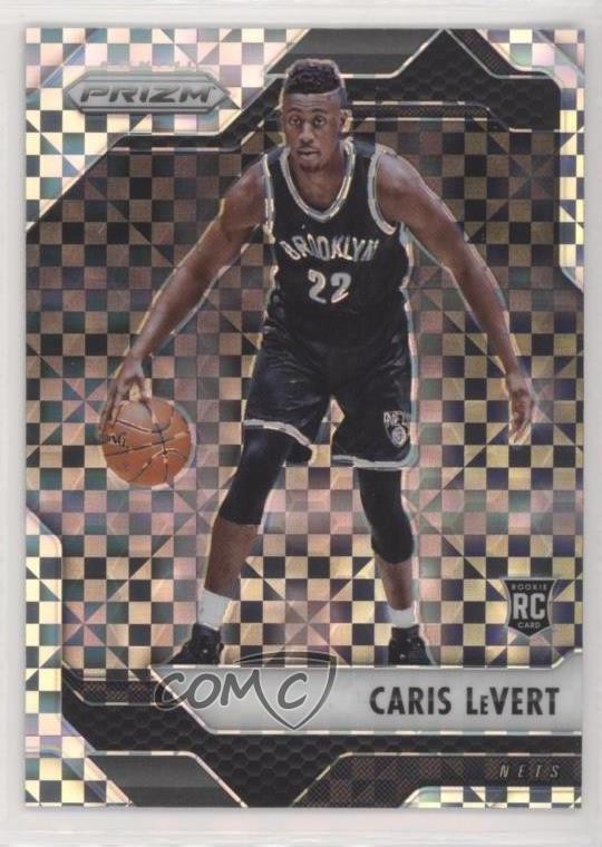 2016-17 Panini Prizm Retail Starburst Prizm Caris LeVert #165 Rookie RC 06ay