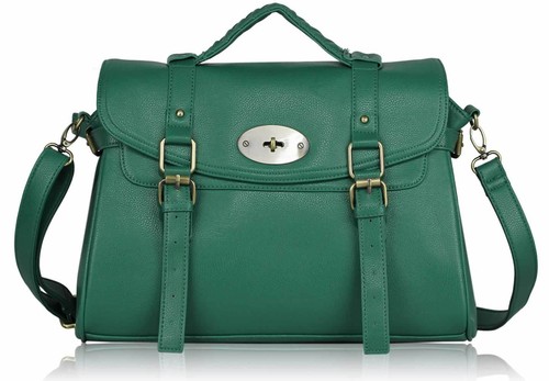 Borsa a tracolla da donna designer in pelle stile ufficio laptop borsa a mano - Foto 77 di 78