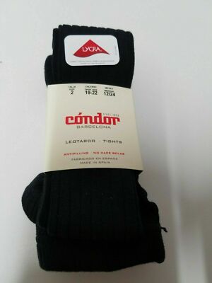 Cóndor Kinderstrumpfhose 2.016/1 - 900 Schwarz  - Grösse: 19-22 (12/24 monate)