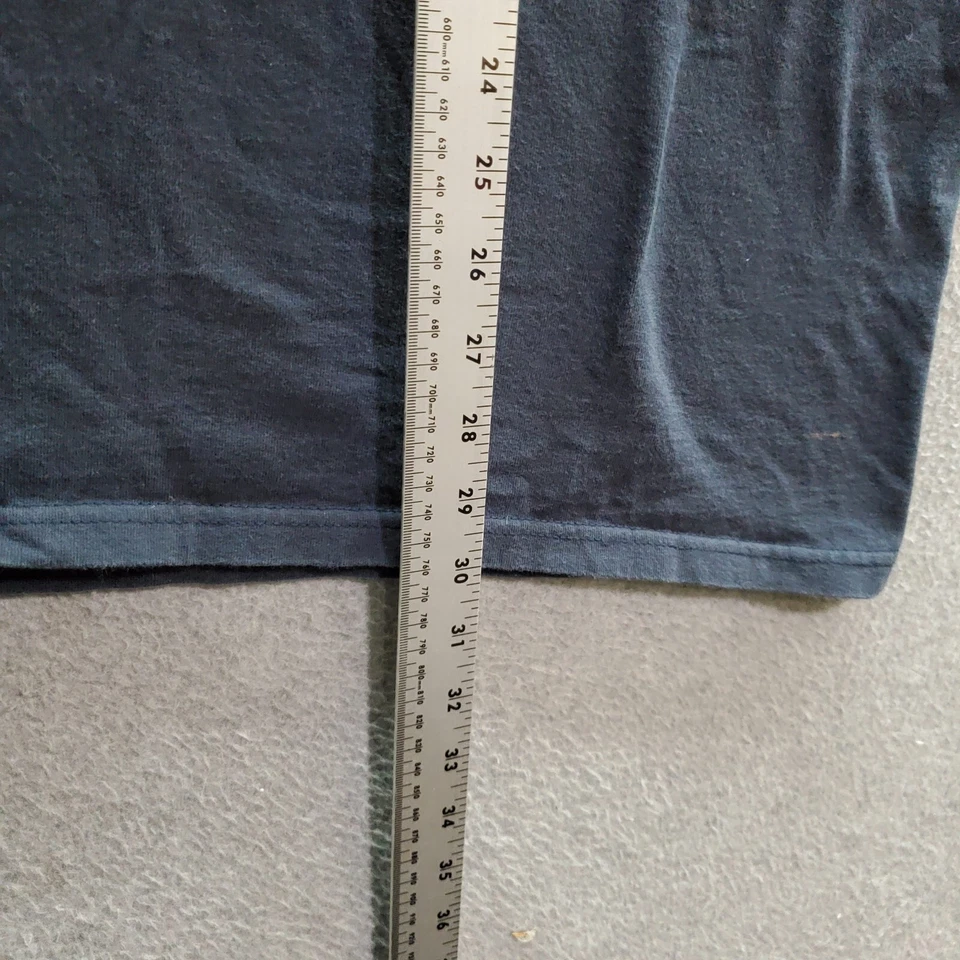 Camiseta Santa Cruz Hombre XL Azul Logo Floral Gráfico Manga Corta Y2K Camiseta de Patín Foto 2 de 4