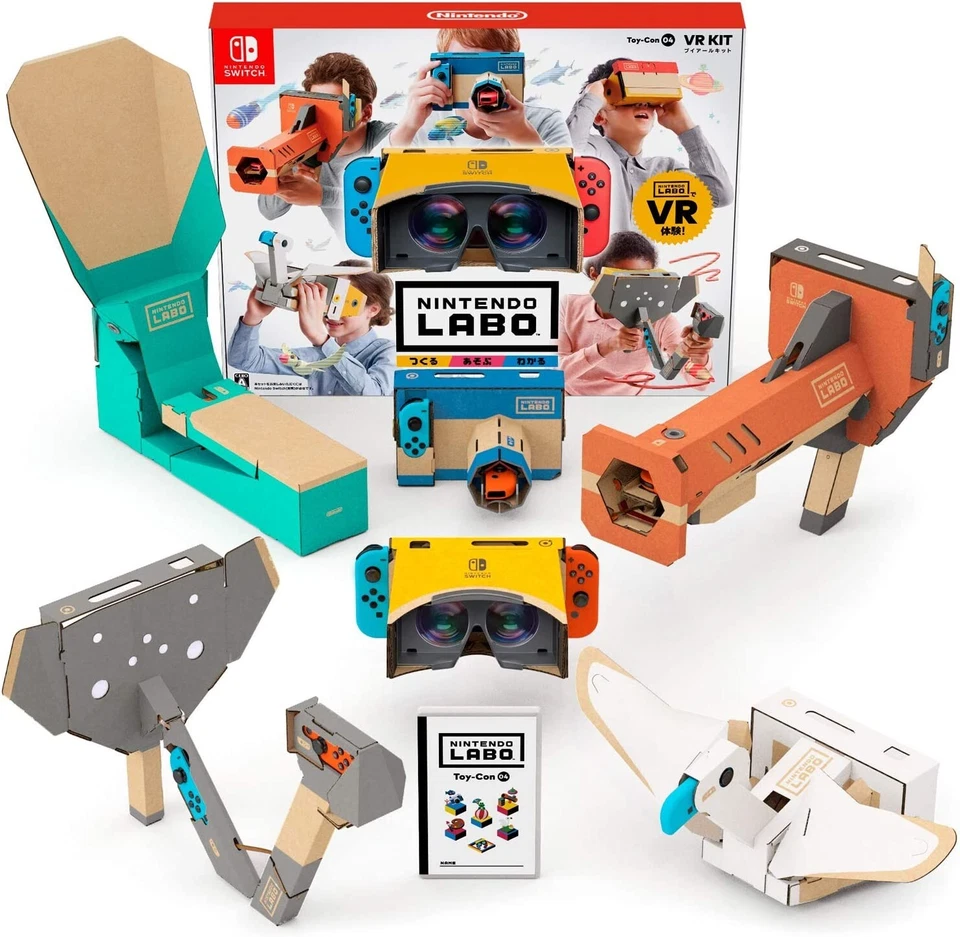 Nintendo Labo Toy-Con 04 : VR Kit Switch cardboard kit Nintendo Switch new - Image 4 of 4