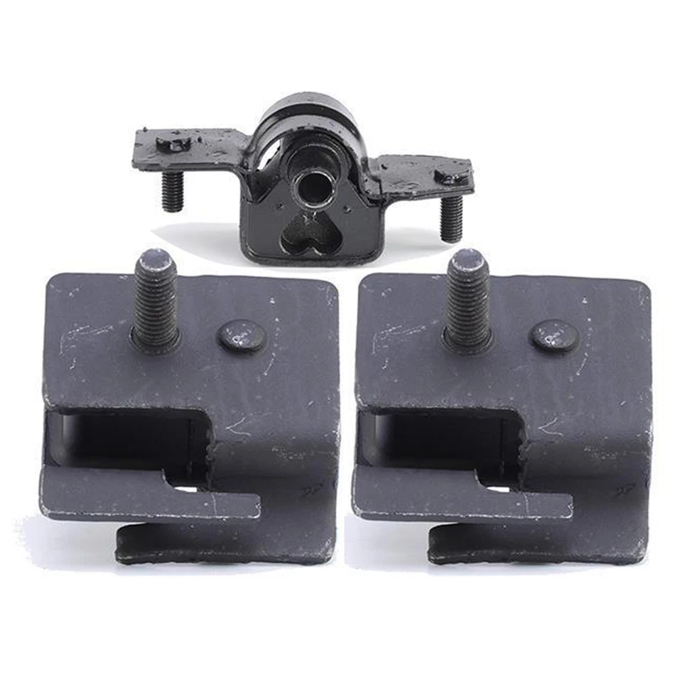 Juego de 3 montaje de motor y transmisión nuevo ancla para Dodge B150 B250 D100 D150 TT Foto 2 de 4