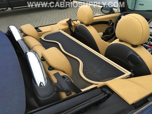 Windschott passend für Mini Cooper Cabrio R52 R57 Windschutz 2004 - 2015 Beige - Bild 3 von 14