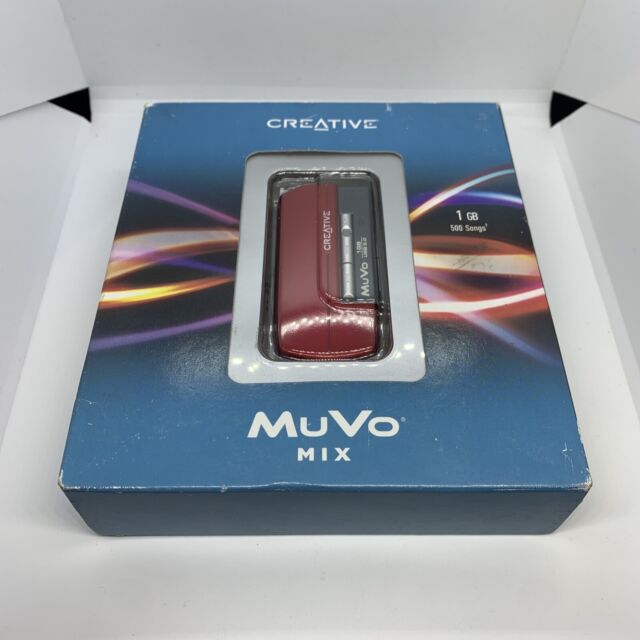 Creative Muvo Mix 1GB MP3 / WMA Player USB 2.0 Red New Factory Sealed Creative Muvo Mix 1GB MP3 / WMA Player USB 2.0 Red New Factory Sealed