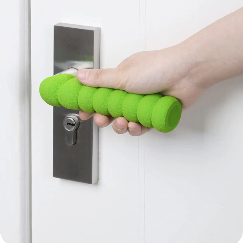 Soft EVA Rubber Crash Pad Door Handle Stopper Door Knob Foam Cover Baby Safety