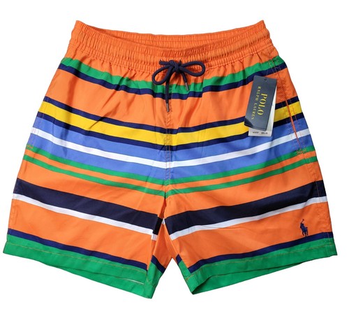 Men's POLO RALPH LAUREN Navy Blue Swimsuit Trunks Small S