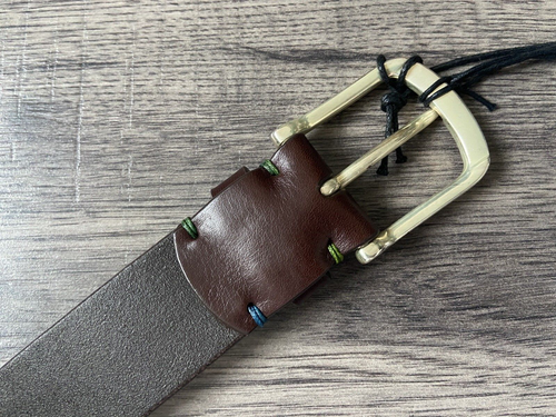 Paul Smith Arcoiris Hilo Cinturón de Cuero Talla 30 Hecho en España Venta BNWT - Imagen 6 de 8