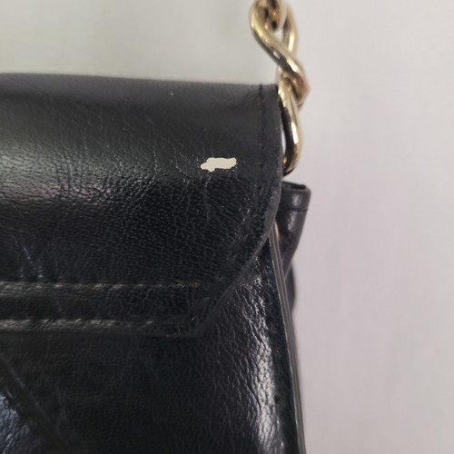 Liz Claiborne Black Faux leather Hand Bag - Picture 4 of 7
