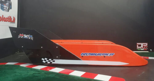 4000-WR SPEED-BODY RC CARROZZERIA + RINFORZO POSTERIORE FOR ARRMA VENDETTA 1/8 - Picture 4 of 5