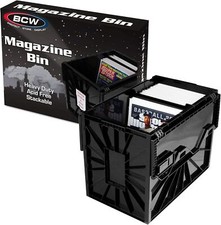 BCW Magazine Document  Comic Book Storage Bins  Durable Magazine Bin  Magazin
