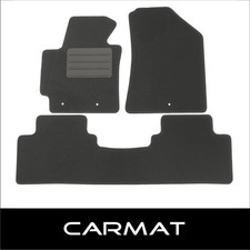 Fussmatten für Kia Soul II PS Bj. 2013-2018 Fußmatten Autoteppiche TOP-GRAU