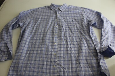Polo Ralph Lauren Recent Plaid LONG SLEEVE SHIRT 2XLT 2XL Tall 18 x 39/40 
