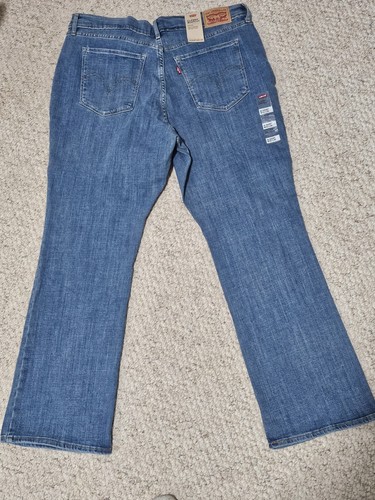 Levi's Women's Mid Rise Classic Bootcut Size 16 Short 33x30 New With Tags  - Picture 6 of 8
