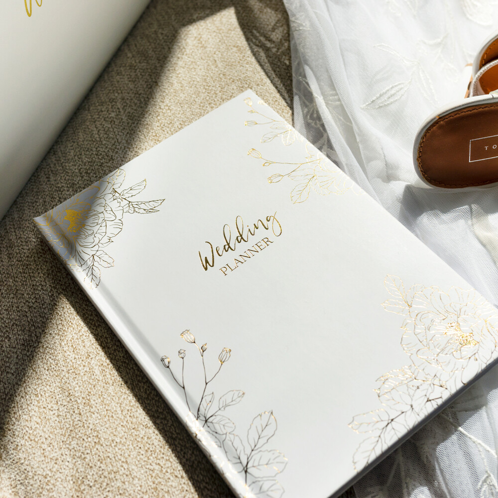 Wedding Planner Organiser Book Diary Bride Marriage Engagement Gift For Couple - Picture 5 of 6