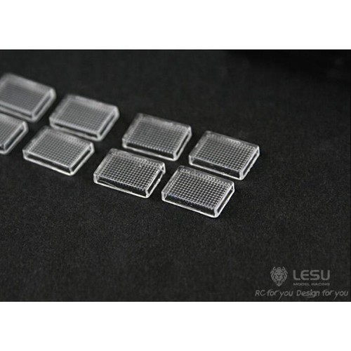 LESU Metal Rear Bumper Taillight Base for For TAMIYA Trailer RC 1/14 - Picture 5 of 5